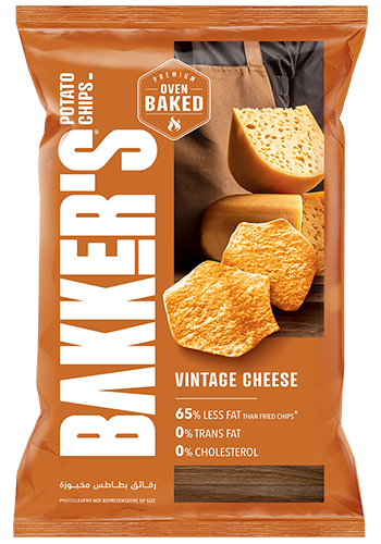 BAKED POTATO CHIPS<br>Vintage Cheese